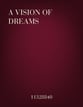 Vision of Dreams SATB choral sheet music cover
